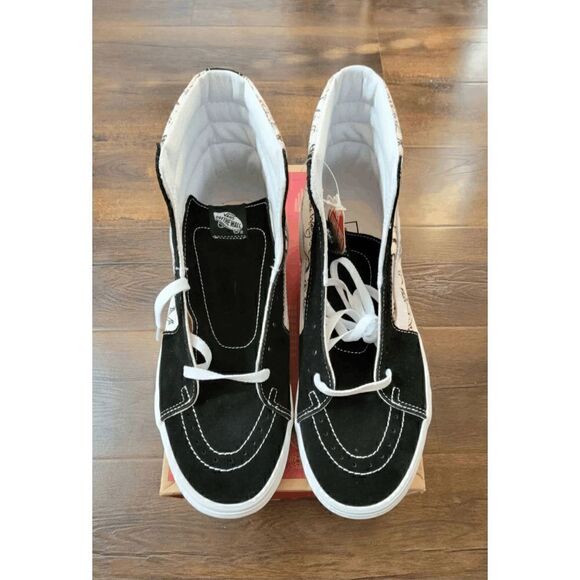 Rare Vans Sk8-Hi Butterfly Journal Marshmallow Size US 11.5 Men fast shipping - Picture 5 of 8